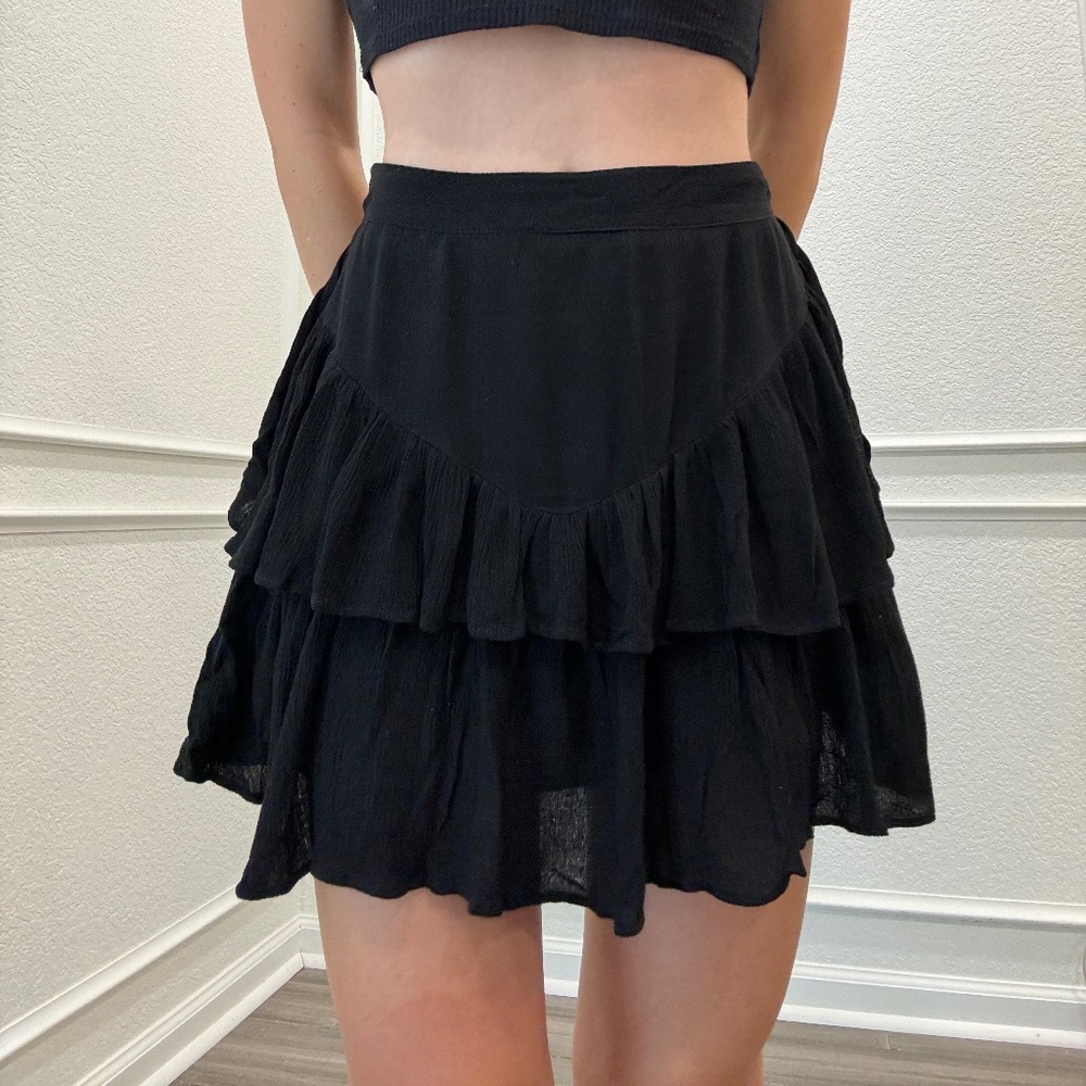 Revolve Superdown Ruffle Tier Skirt - Picture 3 of 7